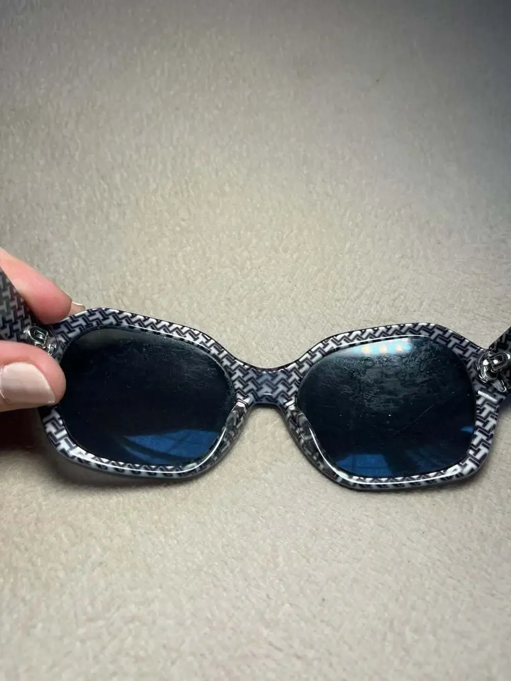 Tory Burch TY7120 Geometric Sunglasses